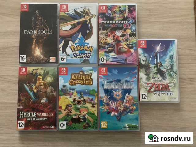 Игры на Nintendo Switch Новосибирск - изображение 1