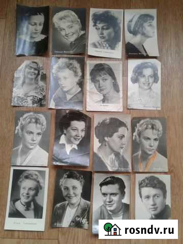 Открытки СССР(артисты) Барнаул - изображение 1