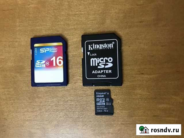 MicroSD. 16 Гб Махачкала - изображение 1