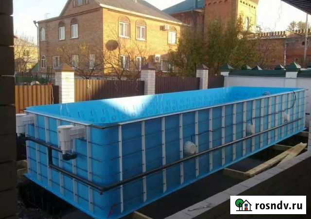 Бассейн из пластика 6*3*1.5 Брюховецкая - изображение 1