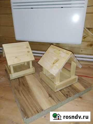 Кормушка для птиц деревянная Липецк - изображение 1