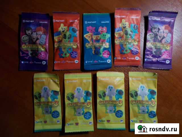 Запакованые Скрепыши 3 в ассортименте Мурманск - изображение 1