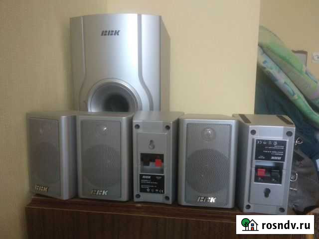 Сабвуфер и колонки BBK DK101OS б/у Щёлково - изображение 1