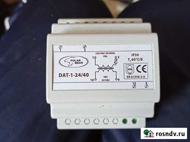 Понижающий трансформатор DAT-1-24/40 (монтаж на DI Москва - изображение 1