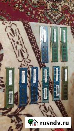 Озу DDR 3 и DDR 2 для пк по 2 гига Волгодонск - изображение 1