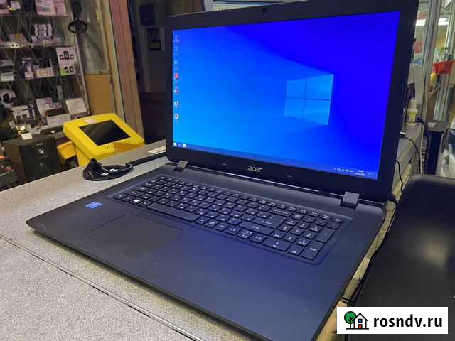 Acer es1-732 как новый 17,3”/pentN4200/500/6gb/win Череповец - изображение 1