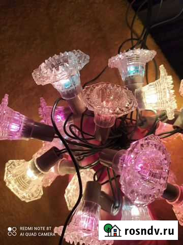 Ёлочная гирлянда СССР Фонарик Тольятти - изображение 1