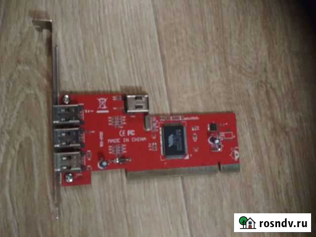 Плата usb-1394и шнур ieee-1394 Кыштым - изображение 1