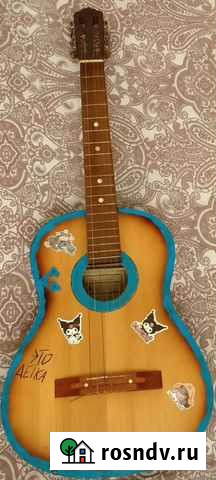Гитара и комплект новых струн Нижний Новгород - изображение 1