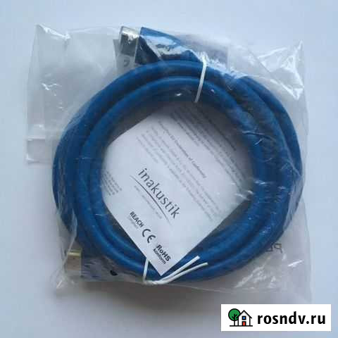 Кабель Profi High Speed hdmi Inakustik Мурино - изображение 1