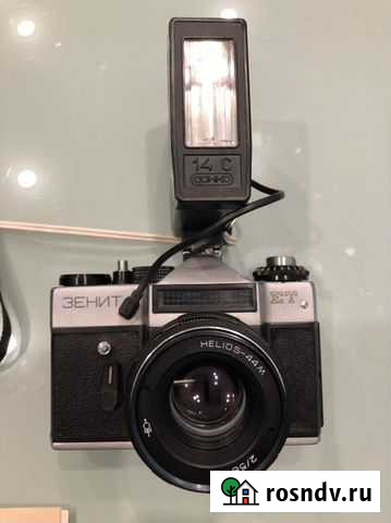 Фотоаппарат Зенит ет с фотовспышкой и кольцами Белгород - изображение 1