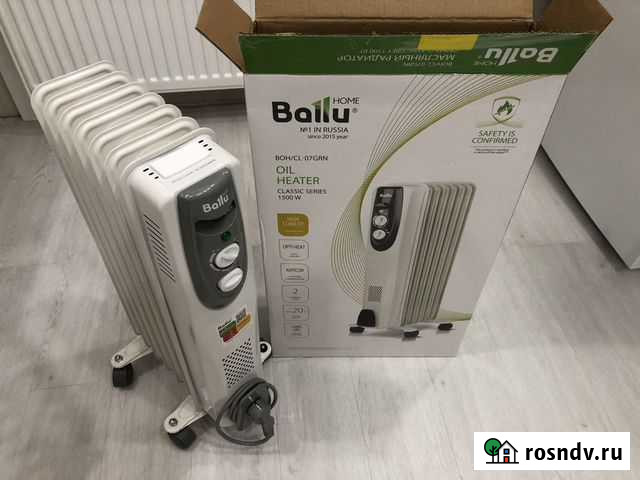 Масляный обогреватель Ballu BOH/CL-07GRN Сочи - изображение 1