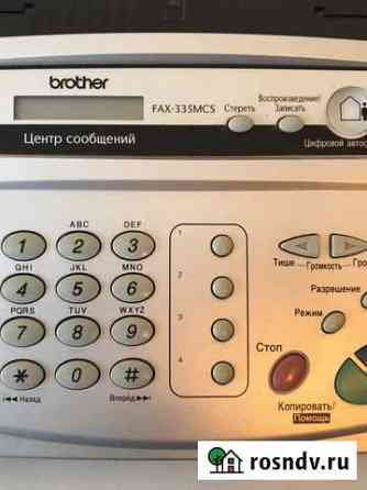 Факс brother fax-335mcs Владимир