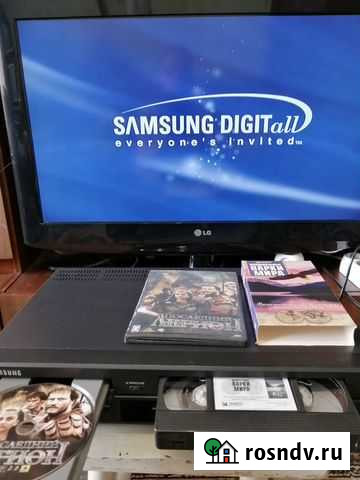 Видеомагнитофон и DVD плеер Samsung Ижевск - изображение 1