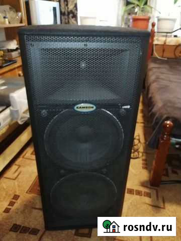 Активная И мощная колонка samson live L1212 Зайково - изображение 1