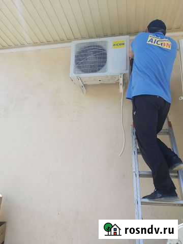 Установка кондиционеров продажа заправка Кизилюрт - изображение 1