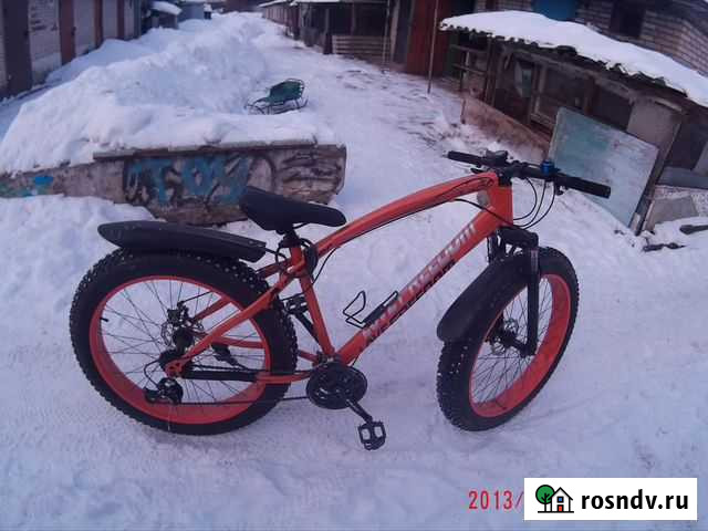 Велосипед фетбайк большие колеса Щёлково - изображение 1