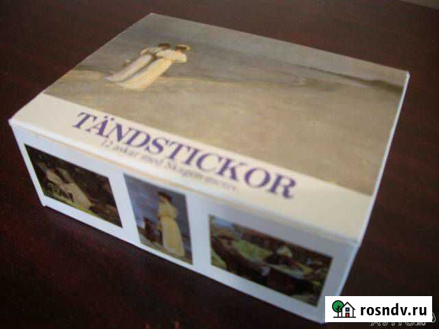 Спички коллекционные из Швеции Агалатово - изображение 1
