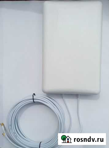 Антенна 2G/3G/4G mimo 2x2 10 дБи Новосибирск - изображение 1