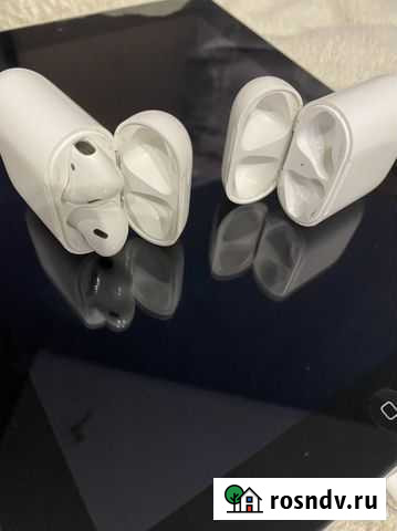 Airpods 1 оригинал плюс Кейс Киров - изображение 1
