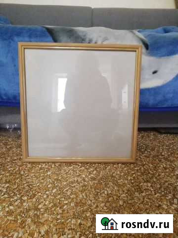 Рамка для картины 40х40 пластик стекло Тюмень - изображение 1