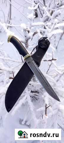 Нож Ручной работы Дамасск Красноярск - изображение 1