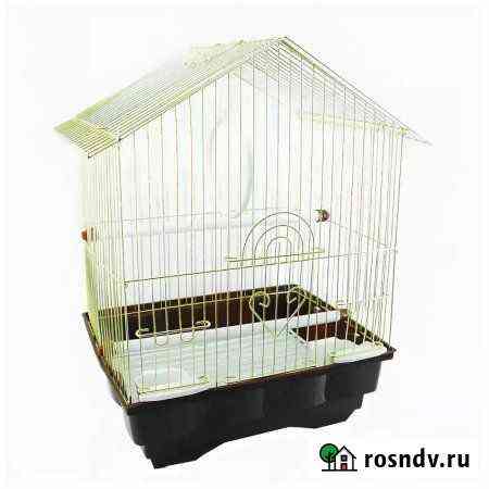 Продам клетку для птиц с аксессуарами Томск
