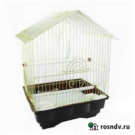 Продам клетку для птиц с аксессуарами Томск - изображение 1