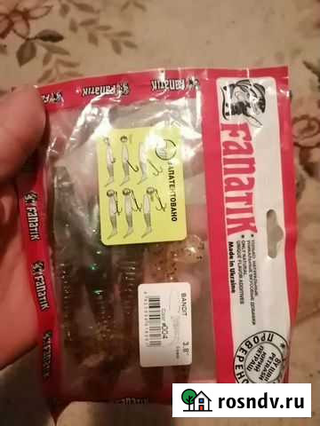 Силиконовые приманки на хичника Прохладный - изображение 1