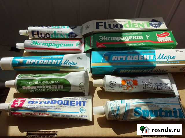 Зубная паста Крем Винтаж Кемерово - изображение 1