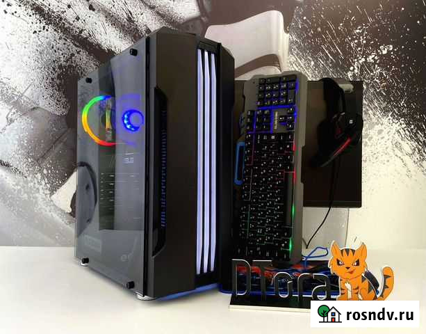 Игровой Компьютер 16 Ядер, 32Gb Озу, SSD Ангарск - изображение 1