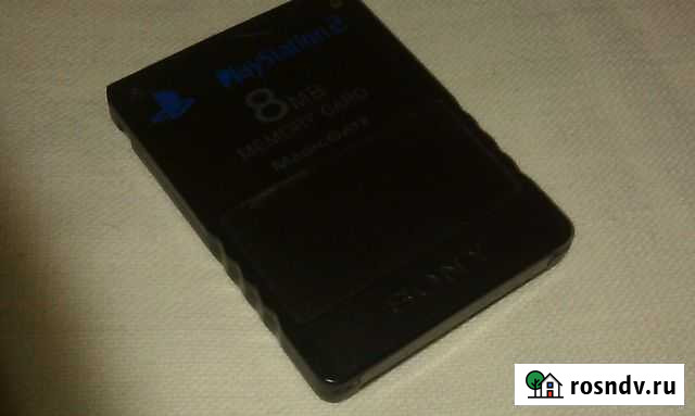Продаю карту памяти для sony ps2 Саратов - изображение 1