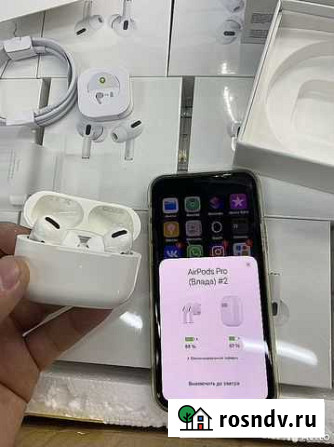 Наушники беспроводные AirPods pro Астрахань - изображение 1