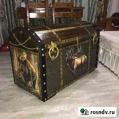 Сундук Охотник подарок для мужчин Раменское