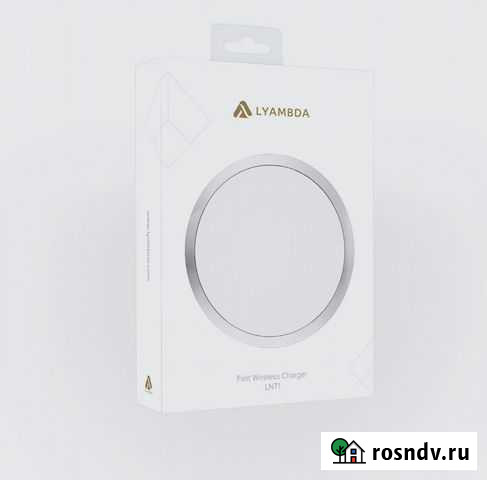 Новая беспроводная сетевая зарядка Lyambda LNT1,бе Санкт-Петербург - изображение 1