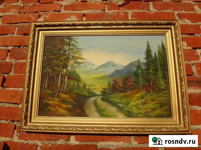 Картина холст/масло Майкоп - изображение 1