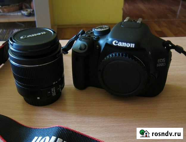 Фотоаппарат Canon EOS 600D kit Стерлитамак - изображение 1