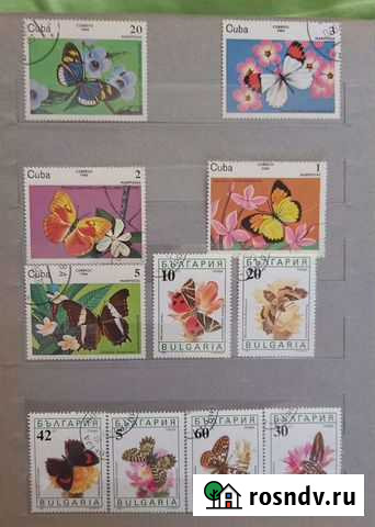 Марки Бабочки Пермь - изображение 1