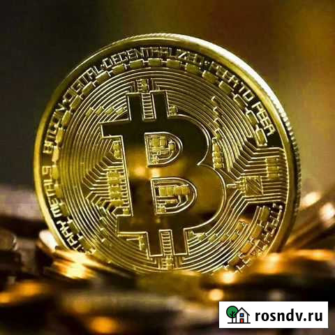 Монета биткоин сувенирная новая Рязань - изображение 1