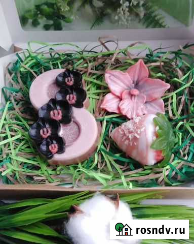 Набор мыла ручной работы на 8 марта Ставрополь - изображение 1