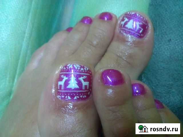 Педикюр, маникюр, гель лак, парафинотерапия Нерюнгри - изображение 1