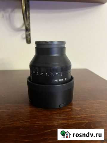 Объектив sony SEL 85 F 14 gm 85 mm 1.4 Москва - изображение 1