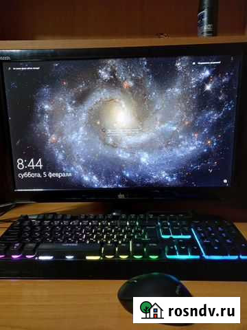 Игровой компьютер с монитором бу Челябинск - изображение 1