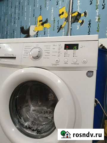 Стиральная машина автомат б/у 5- 6 кг Барнаул - изображение 1