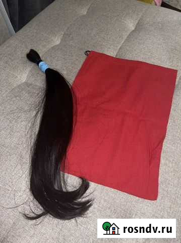 Волосы натуральные срез 55 см Краснодар - изображение 1