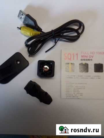 Миниатюрная камера mini DV SQ11 новая Калининград - изображение 1
