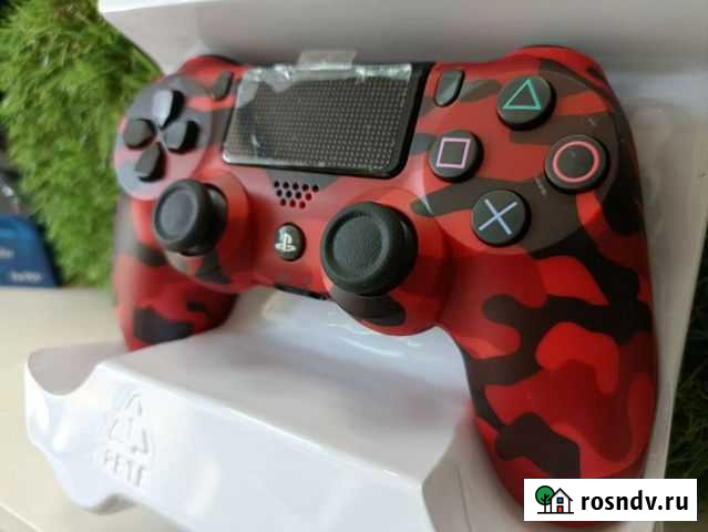 Геймпад dualshock 4 Playstation 4 Камуфляж Красный Калининград - изображение 1
