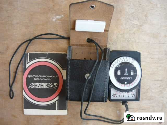 Фотоэлектрический экспонометр -  Ленинград 7 Ижевск - изображение 1