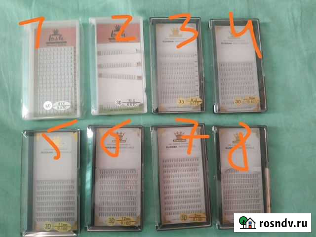 Пучки для наращивания ресниц Челябинск - изображение 1