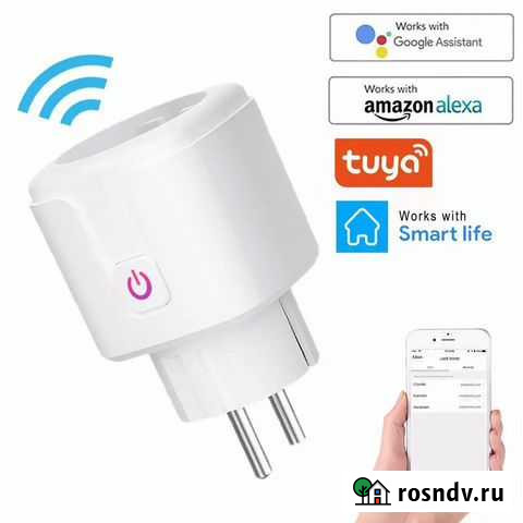 Умная Wi-Fi розетка с голосовым управлением Пермь - изображение 1